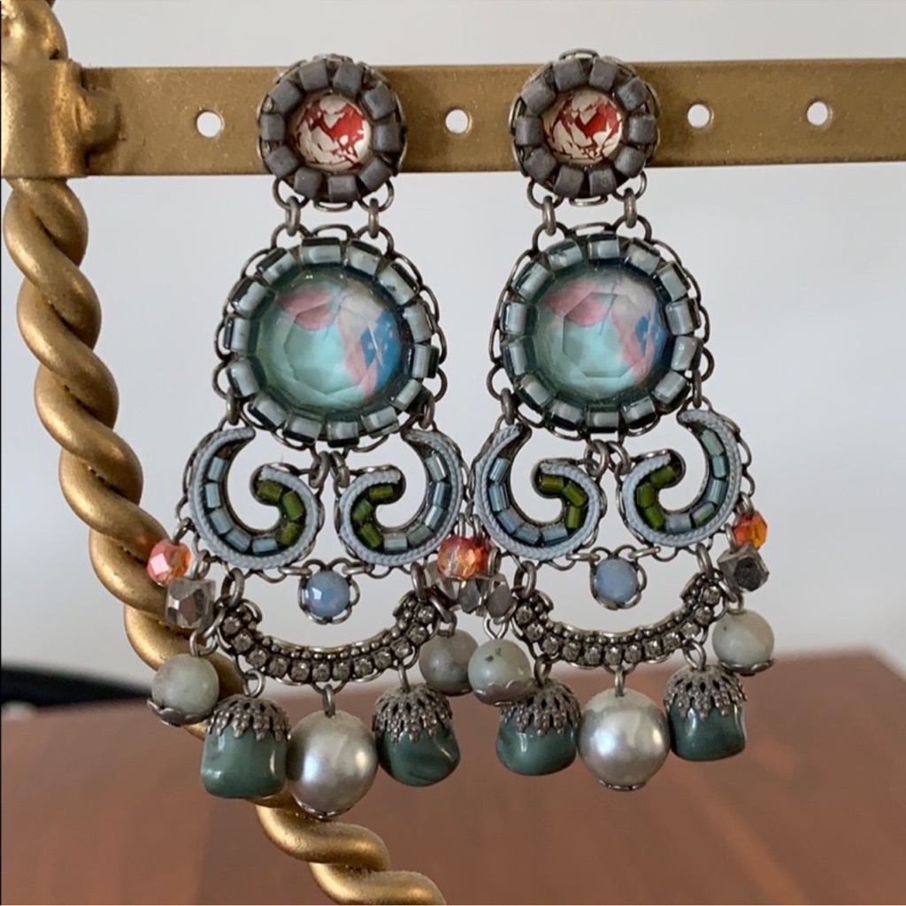 Ayala Bar Earrings! Nwot 3” Long